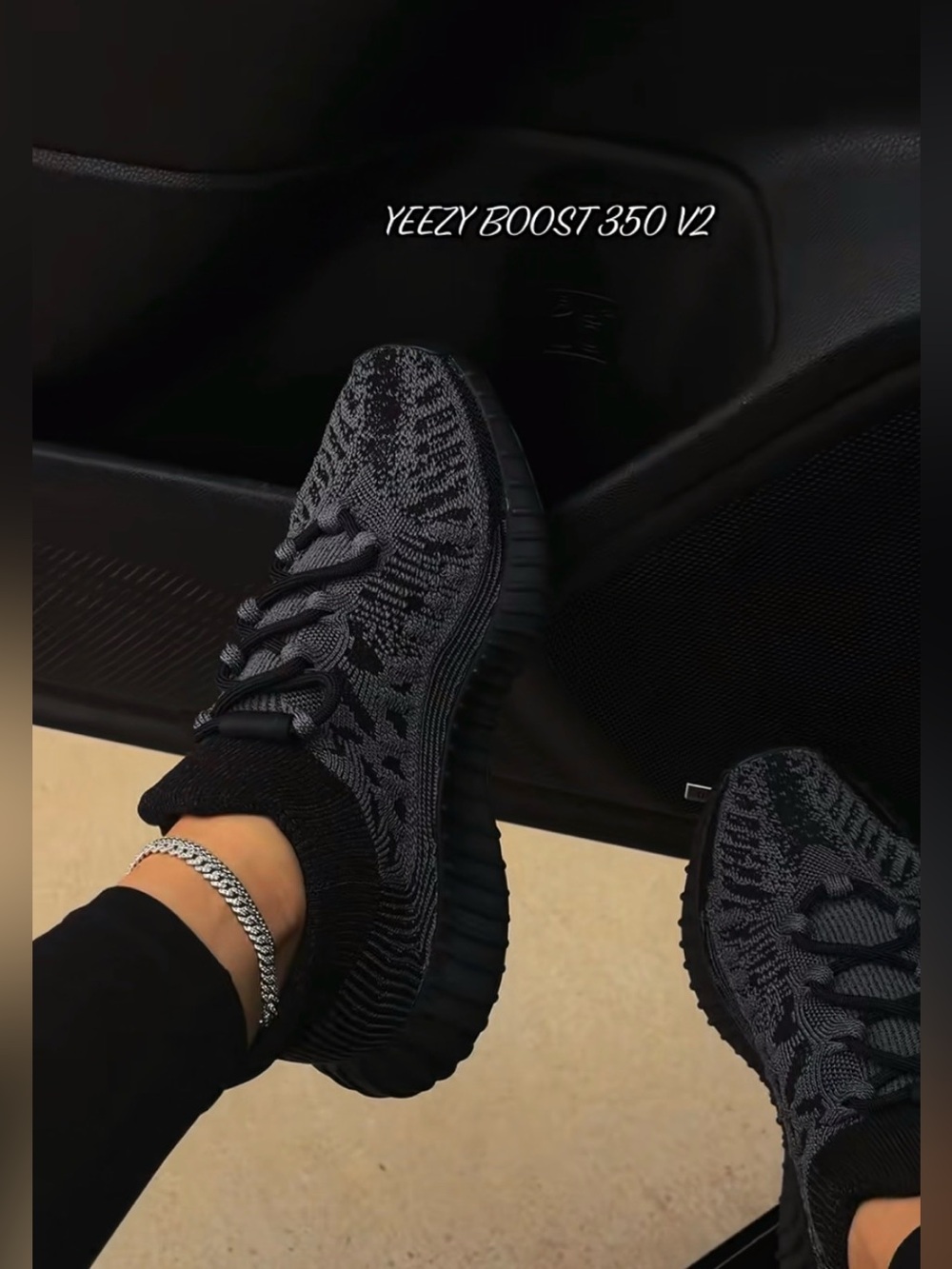 New Adidas Yeezy 350 V2 CMPCT Slate Onyx IG9606 Mens 6.5
